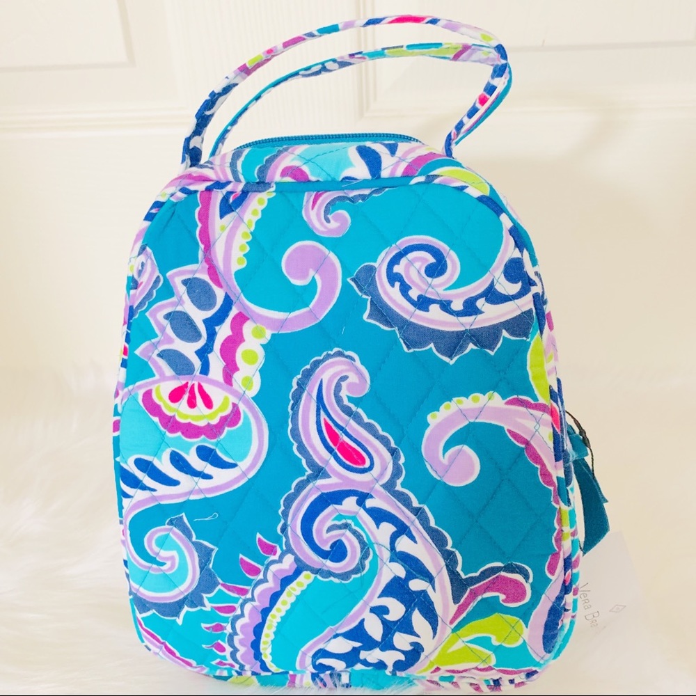 Vera Bradley lunchbox lunch bunch Waikiki paisley - Picture 2 of 3